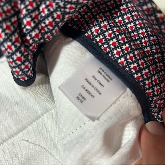 Talbots Women’s Heritage Pants Size 16W Red Blue Pattern EUC Plus Size - Picture 4 of 6